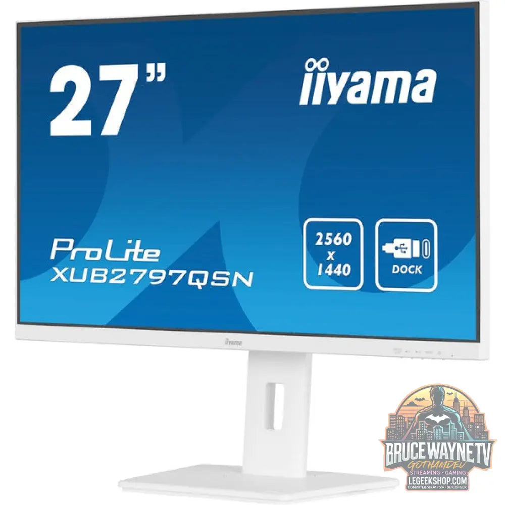 iiyama ProLite XUB2797QSN-W2 27" QHD/WQHD IPS 100 Hz - iiyama - vue 3