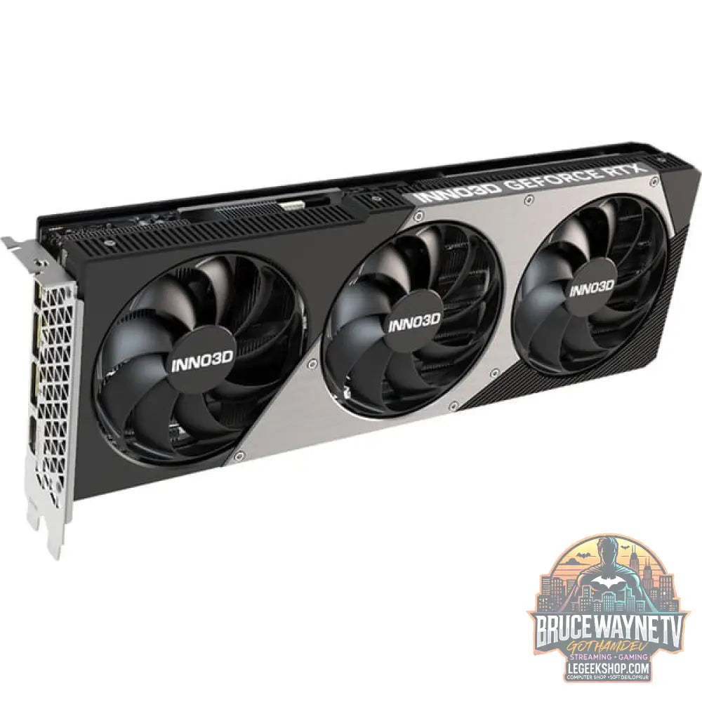 INNO3D Force RTX 5070 Ti X3, Grafikkarte DLSS 4, 3x DisplayPort, 1x HDMI 2.1 - INNO3D - vue 2