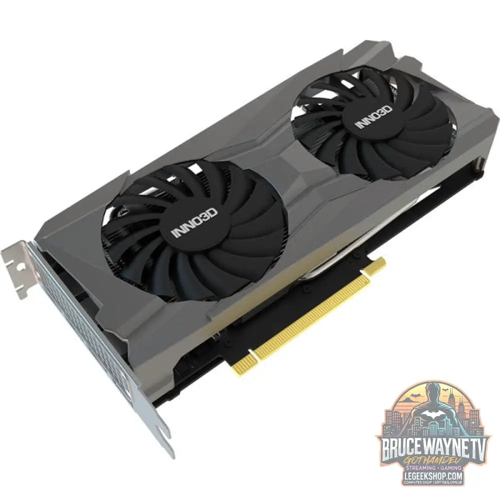 INNO3D GeForce RTX 3050 TWIN X2, Grafikkarte Lite Hash Rate, 1x DisplayPort, 1x HDMI 2.1 - INNO3D - vue 3