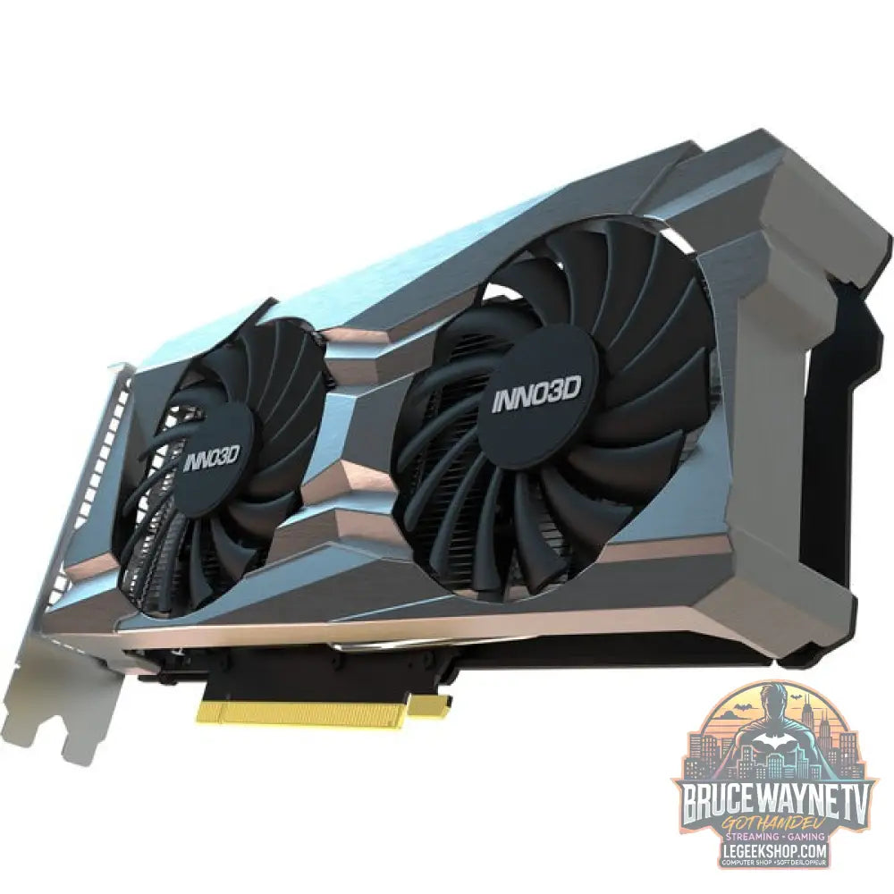 INNO3D GeForce RTX 3050 TWIN X2, Grafikkarte Lite Hash Rate, 1x DisplayPort, 1x HDMI 2.1 - INNO3D - vue 6