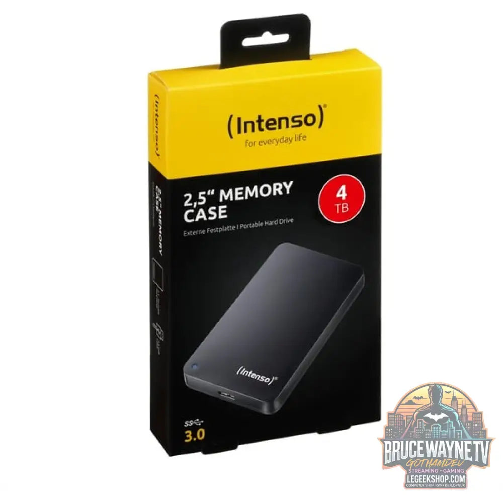 Intenso Memory Case 4 TB, Externe Festplatte noir, Micro-USB-B 3.2 Gen 1 (5 Gbit/s) - Intenso - vue 3