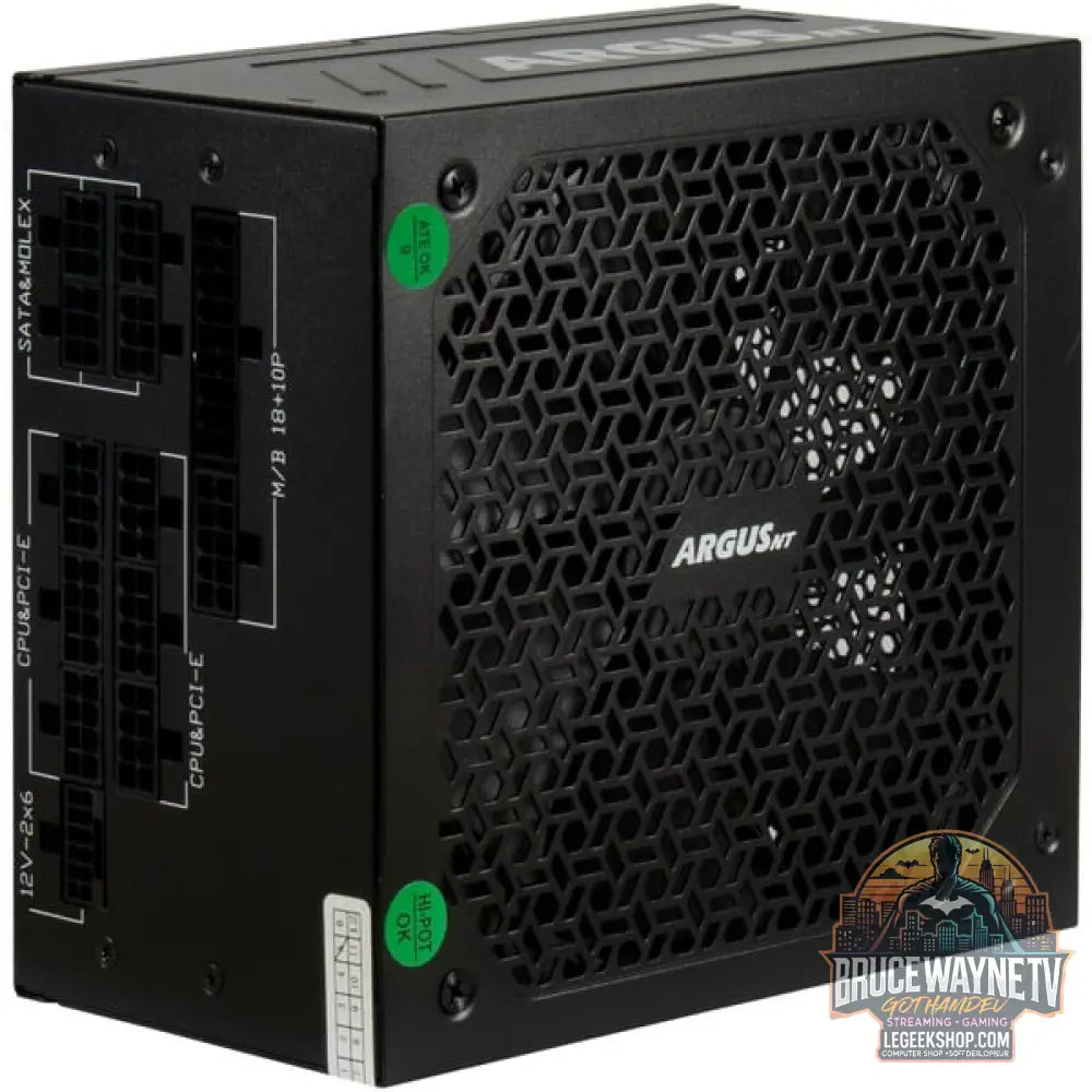 Inter-Tech ArgusNT HA-850BA3 850W, alimentation PC - Inter-Tech - vue 3