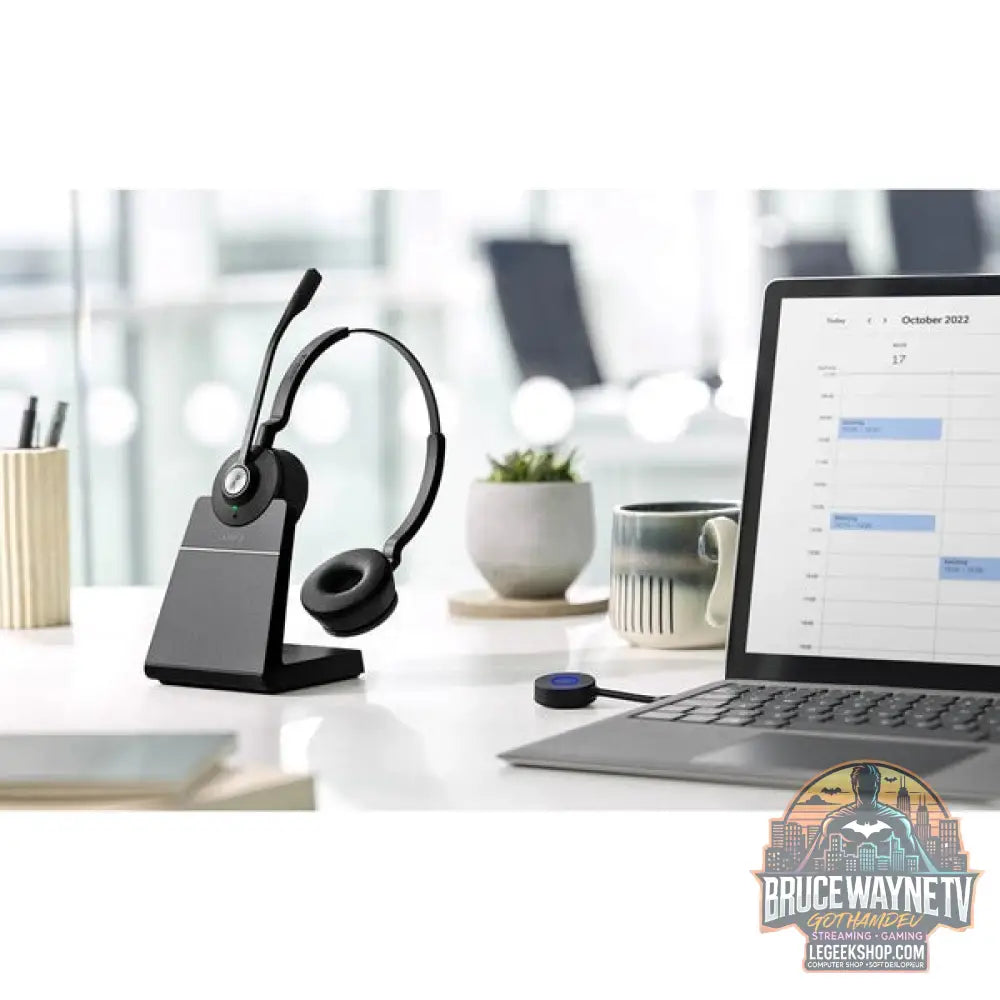Jabra Engage 55 MS, Headset (noir, USB-A, Stereo) - Jabra - vue 5