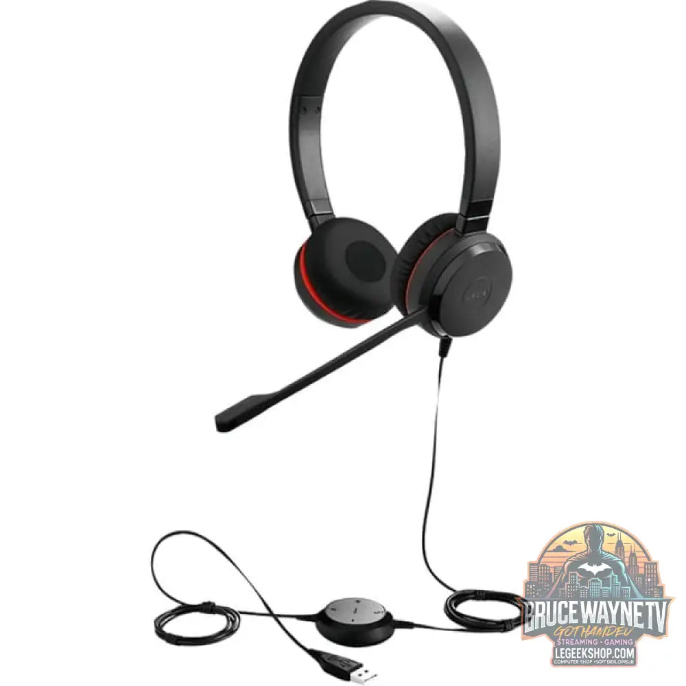 Jabra EVOLVE 30 II UC Stereo, Headset noir - Jabra - vue 3