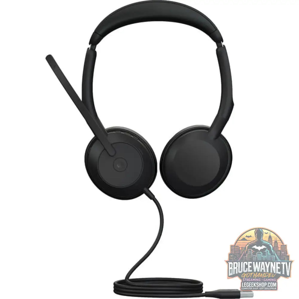 Jabra Evolve2 50, Headset (noir, Stereo, Microsoft Teams, USB-A) - Jabra - vue 2