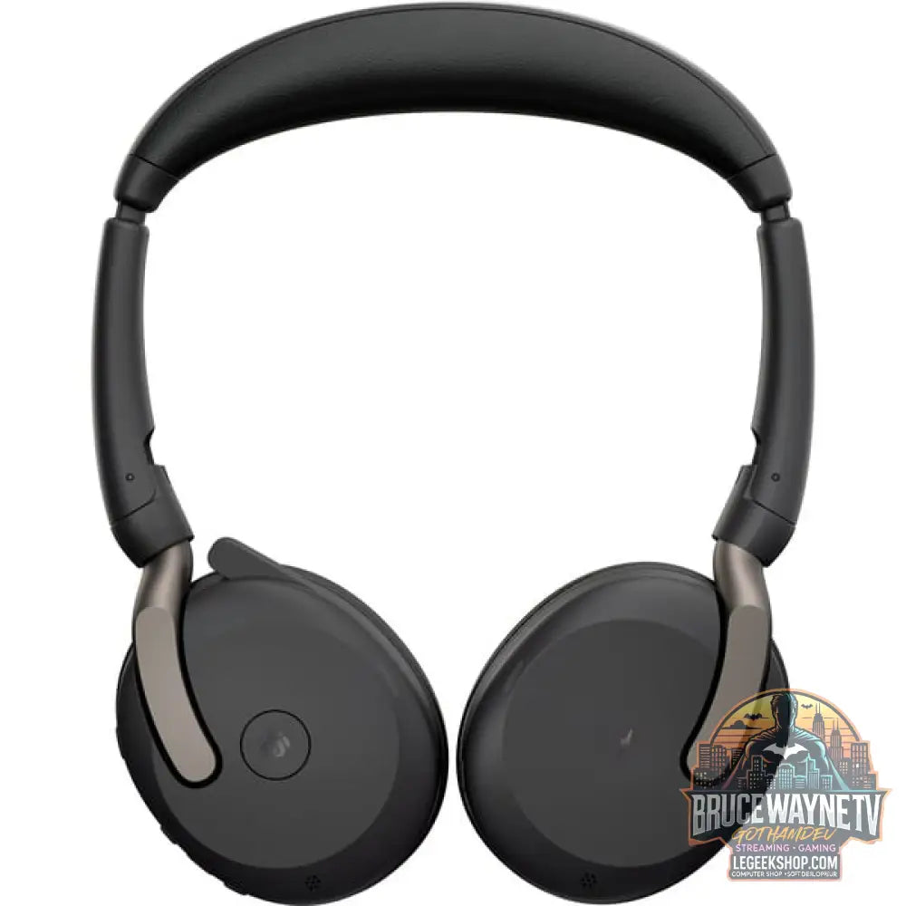 Jabra Evolve2 65 Flex Duo WLC, avec Ladepad, Headset (noir, Stereo, Microsoft Teams, USB-C, Link380c) - Jabra - vue 2