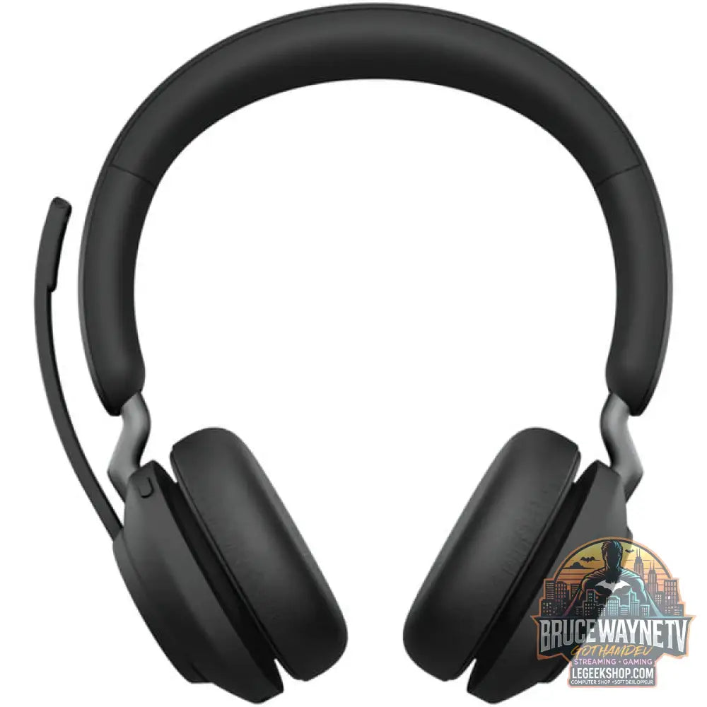 Jabra Evolve2 65, Headset noir, UC, USB-C, station de charge - Jabra - vue 3