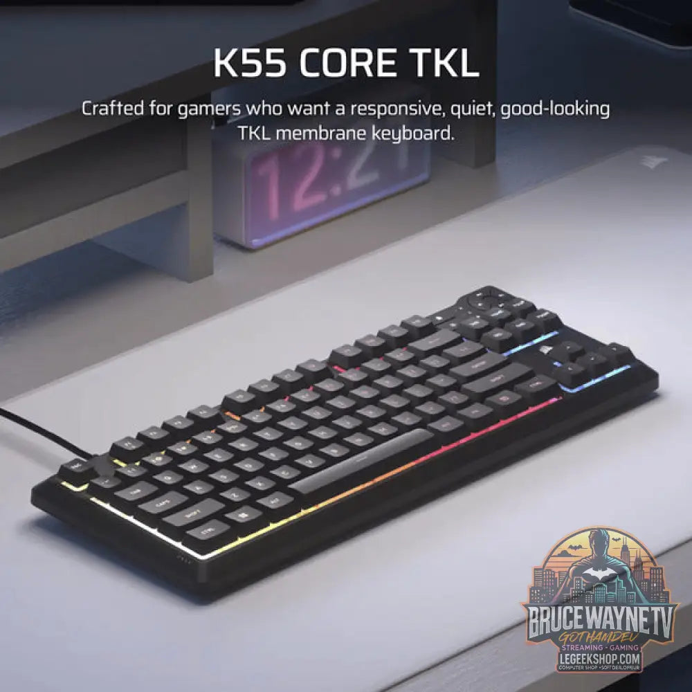 K55 CORE TKL - Corsair - vue 4