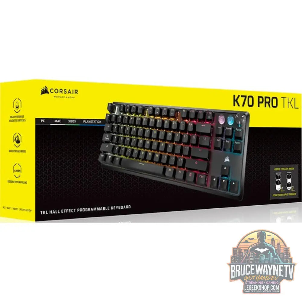 K70 PRO TKL - Corsair - vue 6