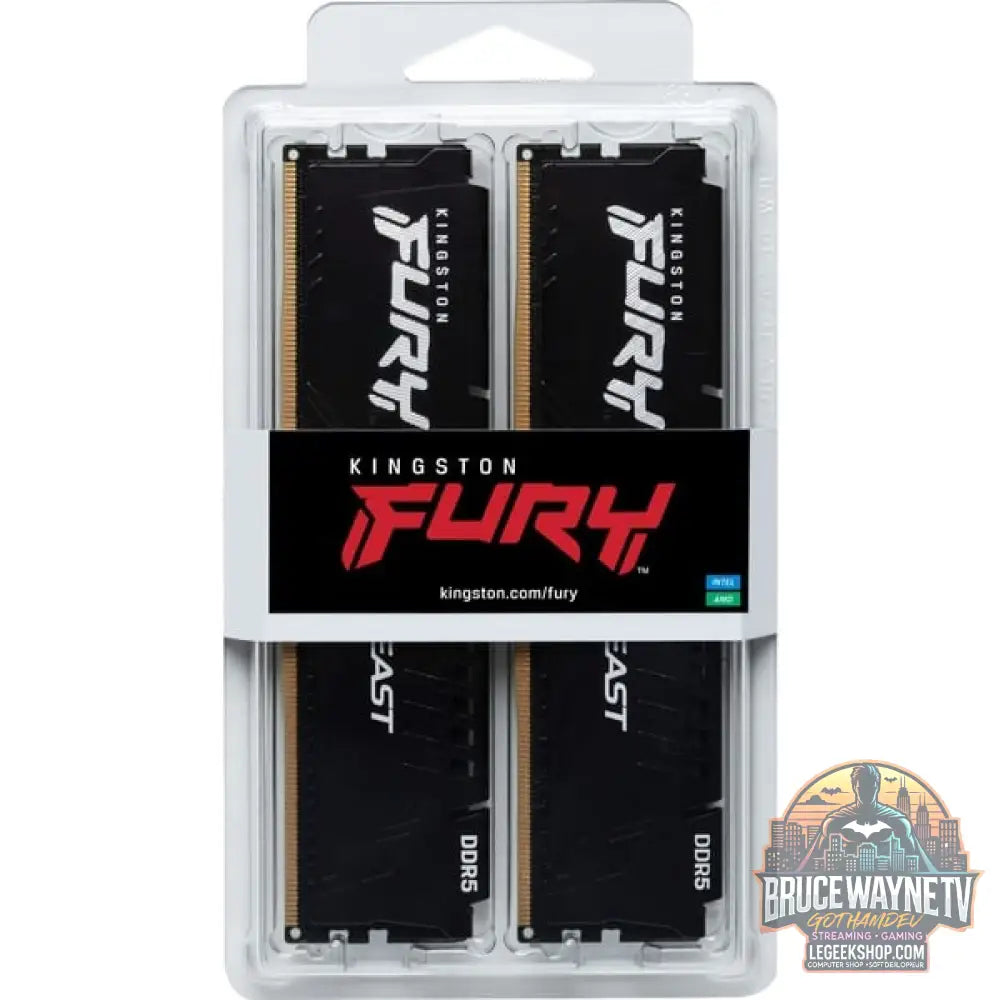 Kingston FURY DIMM 32 GB DDR5-5600 (2x 16 GB) Dual-Kit, Arbeitsspeicher - Kingston FURY - vue 4