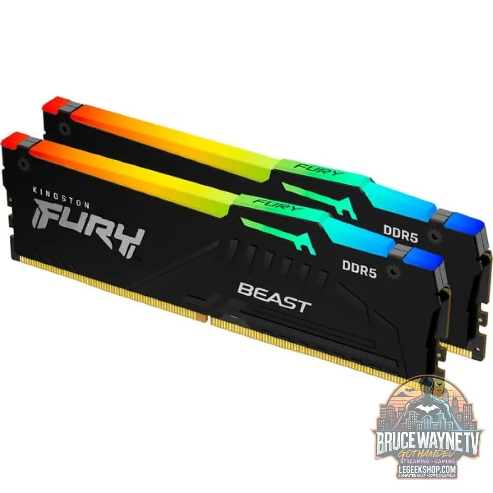 Kingston FURY DIMM 32 GB DDR5-5200 (2x 16 GB) Dual-Kit, Arbeitsspeicher - Kingston FURY - vue 2