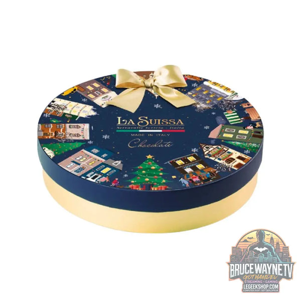 La Suissa Ghirlanda praline di cioccolato al latte e fondente ripiene di crema al gusto di caramello da 400g - Snacks &