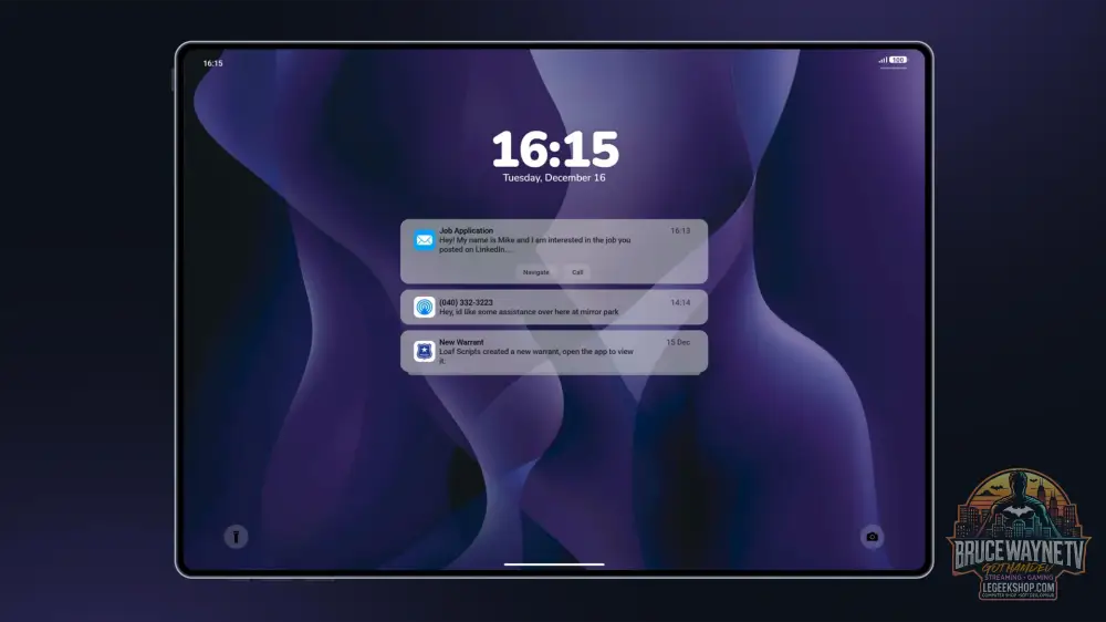 LB TABLET - Script FiveM Tablette MDT Police EMS Open Source - Scripts & Ressources FiveM