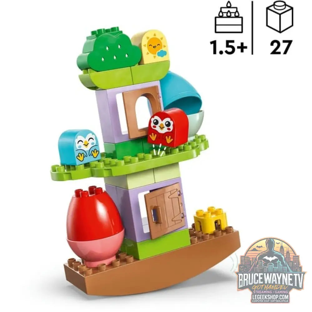 LEGO 10440 DUPLO Baum zum Balancieren et Stapeln, jeu de construction - LEGO - vue 3