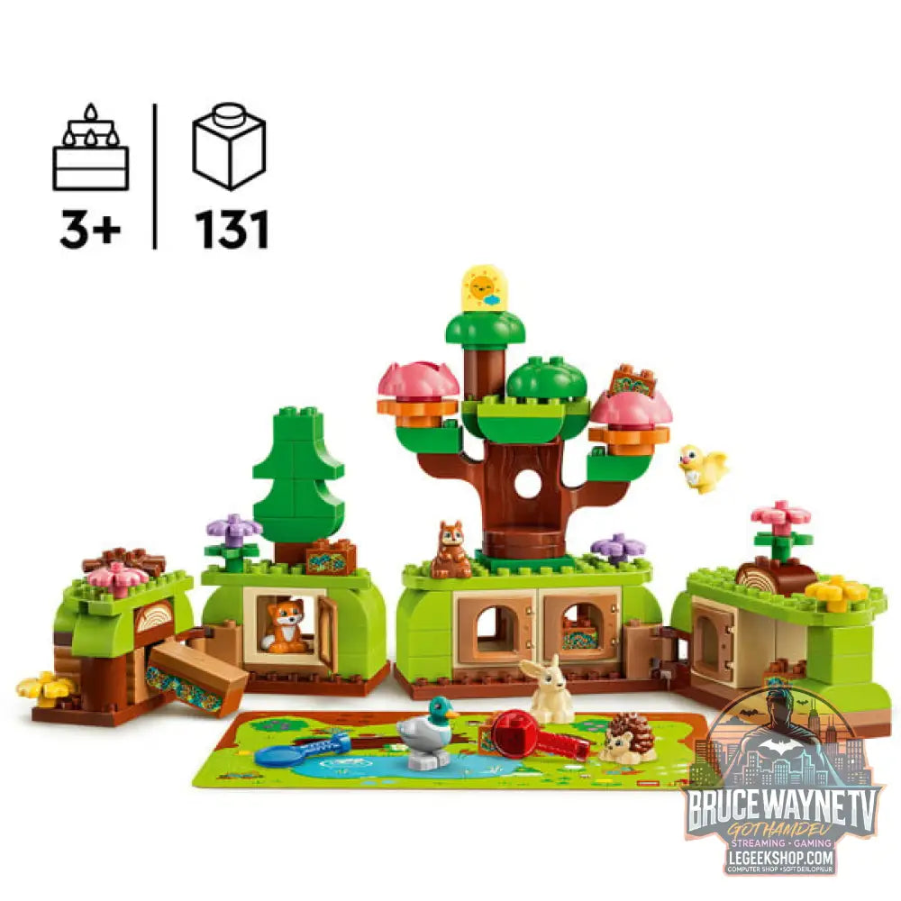 LEGO 10480 DUPLO Town Wald avec wilden Tieren, jeu de construction - LEGO - vue 2
