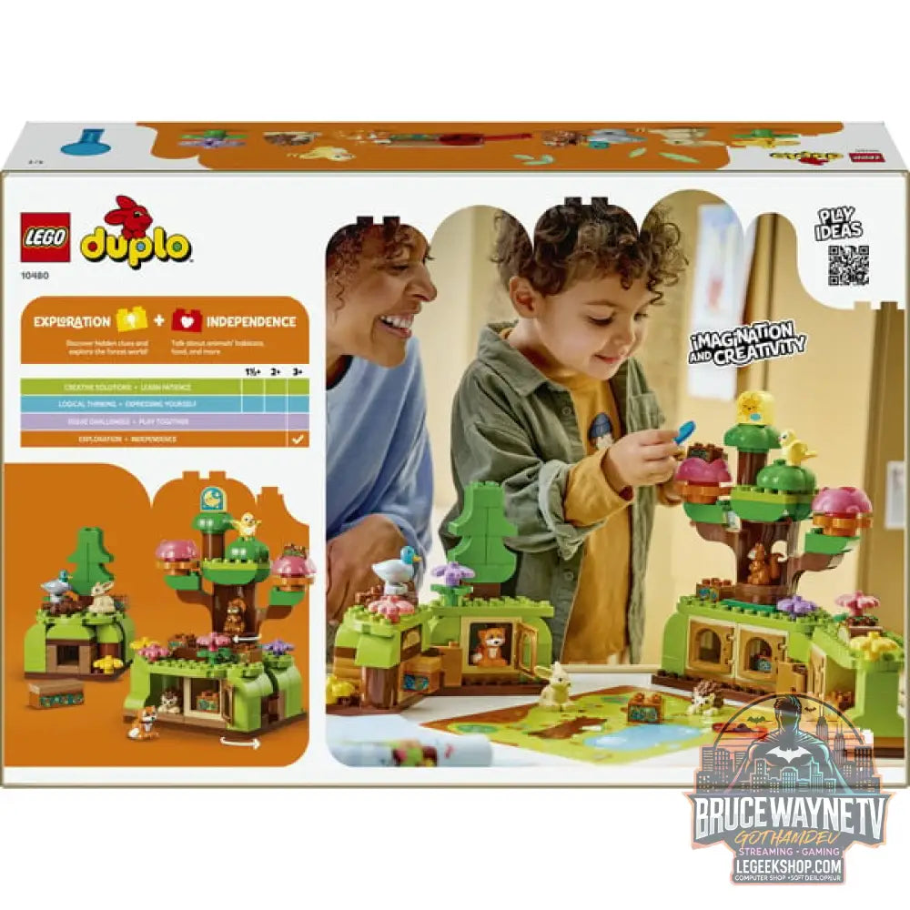 LEGO 10480 DUPLO Town Wald avec wilden Tieren, jeu de construction - LEGO - vue 7