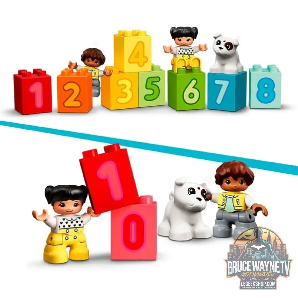 LEGO 10954 DUPLO Zahlenzug - Zählen lernen, jeu de construction - LEGO - vue 5
