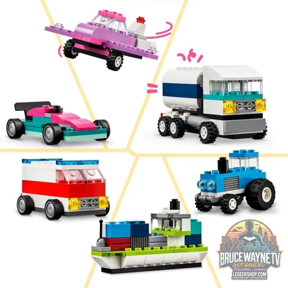 LEGO 11036 Classic Kreative Fahrzeuge, jeu de construction - LEGO - vue 4