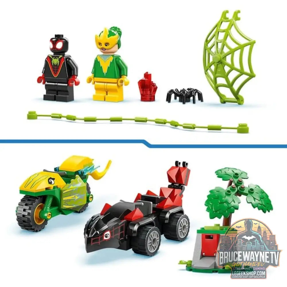 LEGO 11198 Marvel Spidey et seine Super-Freunde Actionspaß avec Spin et Electro in ihren Dino-Flitzern, jeu de construction - LEGO - vue 5