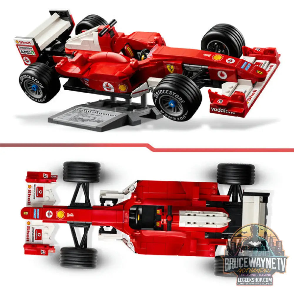 LEGO 11375 Icons Ferrari F2004 et Michael Schumacher, jeu de construction - LEGO - vue 3