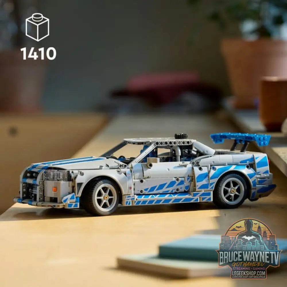 LEGO 42210 Technic 2 Fast 2 Furious Nissan Skyline GT-R(R34) Flitzer, jeu de construction - LEGO - vue 3