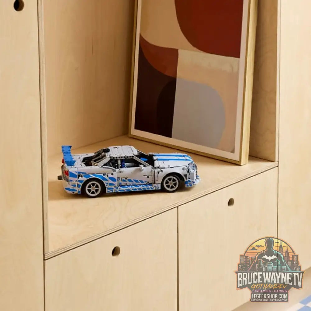 LEGO 42210 Technic 2 Fast 2 Furious Nissan Skyline GT-R(R34) Flitzer, jeu de construction - LEGO - vue 4