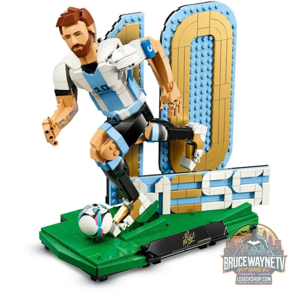 LEGO 43015 Editions Lionel Messi - Fußballlegende, jeu de construction - LEGO - vue 3