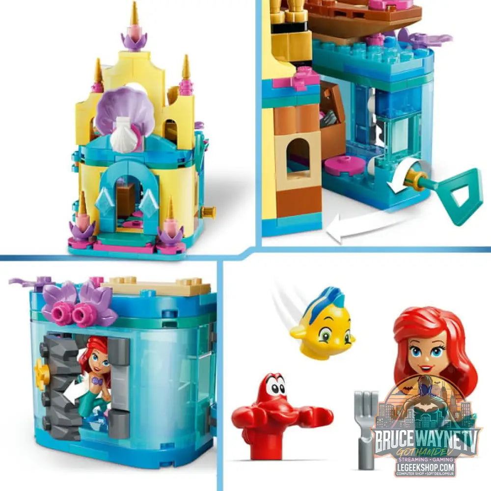 LEGO 43285 Disney Princess Arielles Magisches Mini-Schloss, jeu de construction - LEGO - vue 5