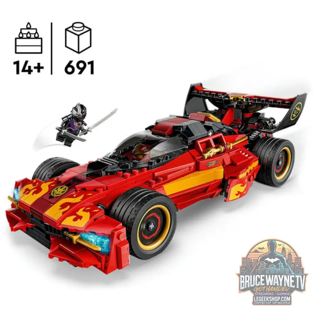 LEGO 71867 Ninjago 15-jähriges Jubiläum des X-1 Ninja Supercar, jeu de construction - LEGO - vue 2