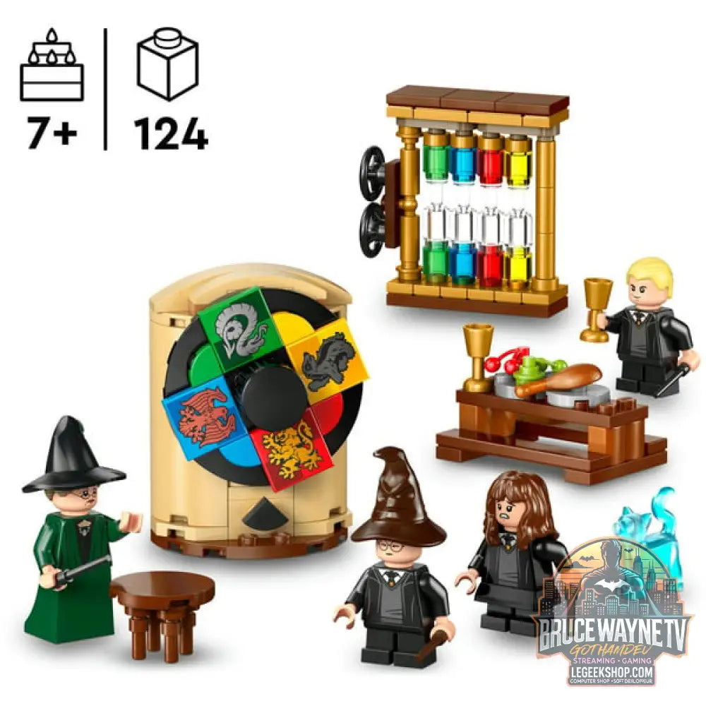 LEGO 76460 Harry Potter Auswahlzeremonie avec dem Sprechenden Hut, jeu de construction - LEGO - vue 3