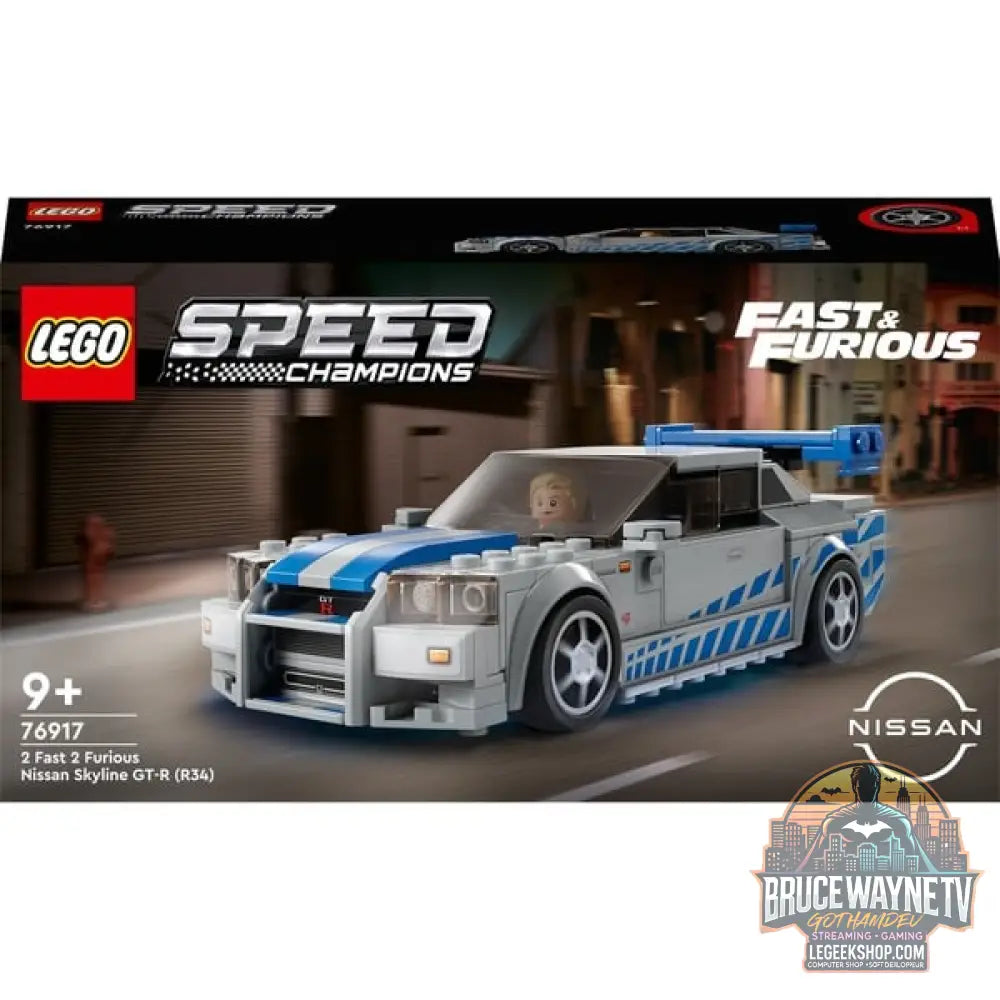 LEGO 76917 Speed Champions: 2 Fast 2 Furious - Nissan Skyline GT-R, jeu de construction - LEGO - vue 8