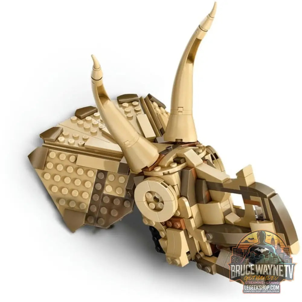 LEGO 76969 Jurassic World Dinosaurier-Fossilien: Triceratops-Schädel, jeu de construction - LEGO - vue 4