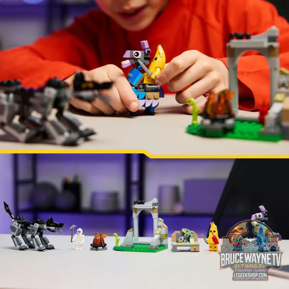 LEGO 77075 Fortnite Das Lager von Schali et der Zündkerzenkünstlerin, jeu de construction - LEGO - vue 6
