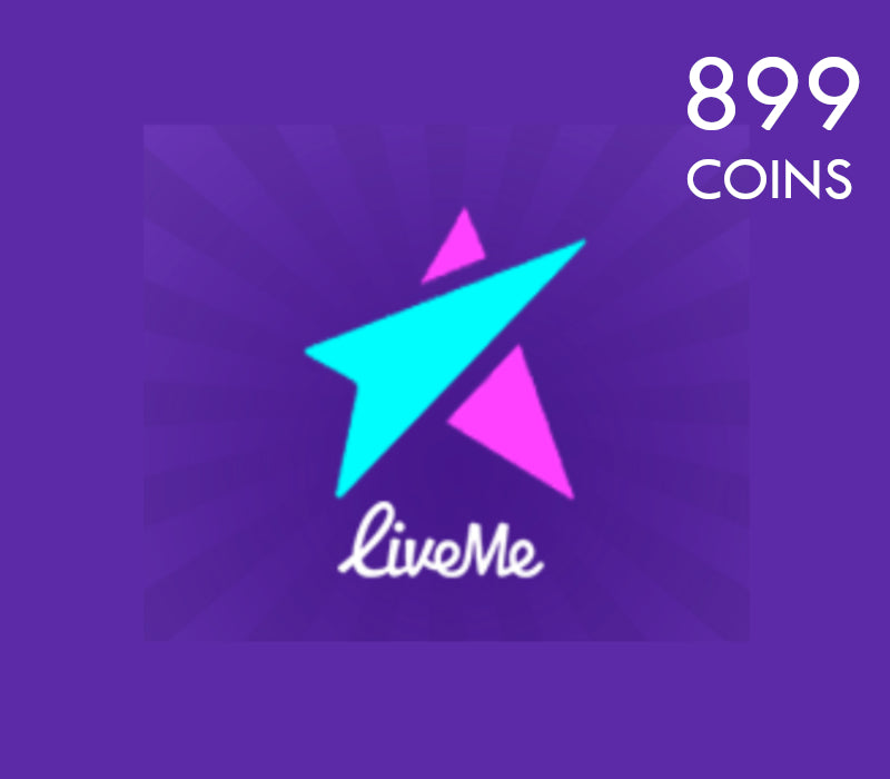Liveme 899 Coins Gift Card