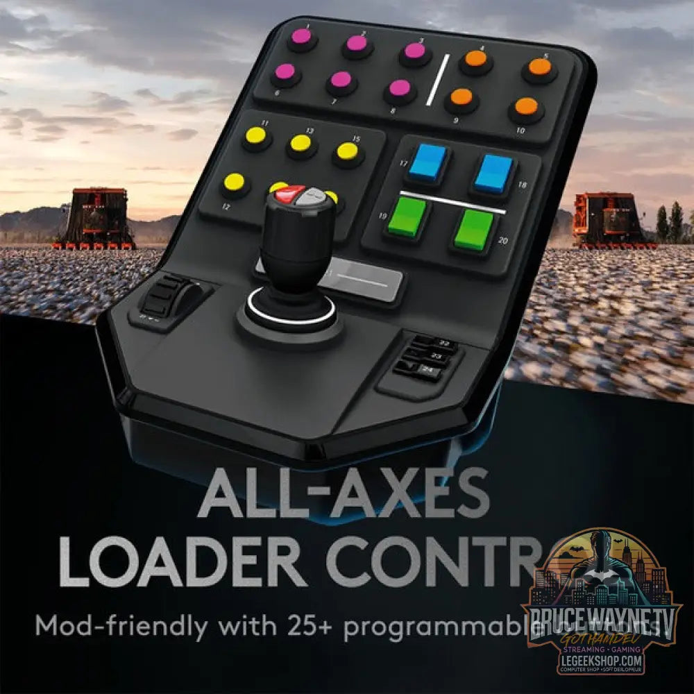 Logitech G Saitek Farm Sim Controller, Simulatoren-Set - Logitech - vue 4