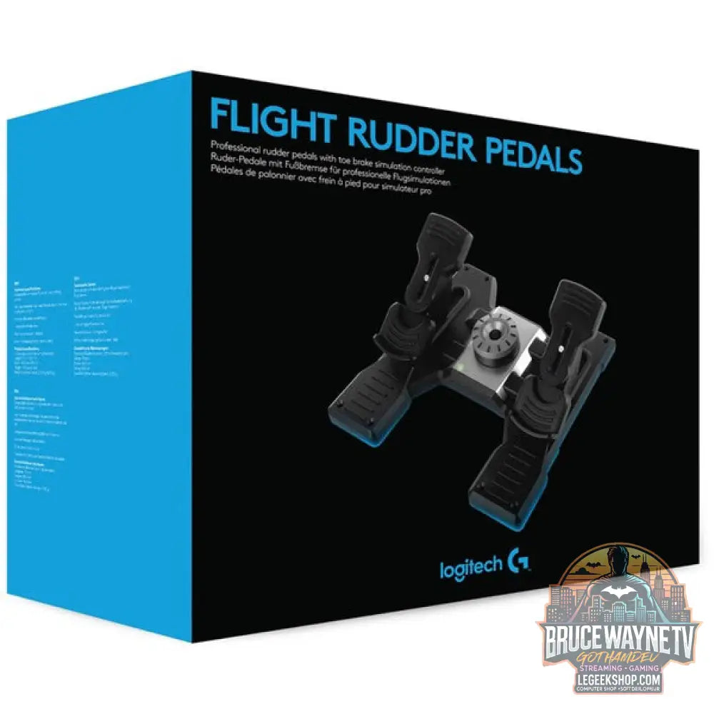 Logitech G Saitek PRO Flight Rudder Pedals, Pedale - Logitech - vue 3