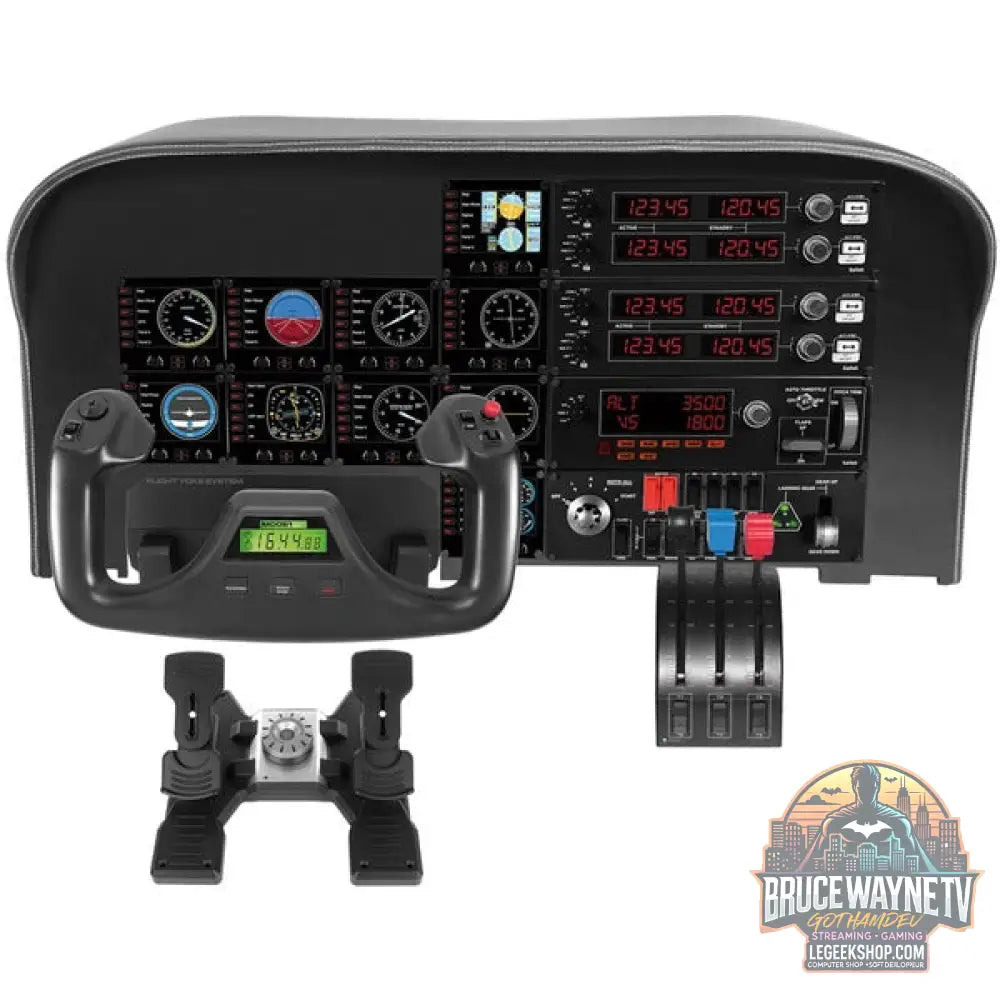 Logitech G Saitek PRO Flight Yoke System - Logitech - vue 6