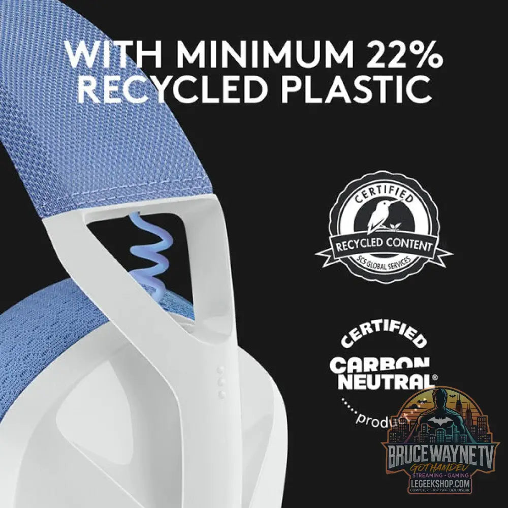 Logitech G435 LIGHTSPEED, casque gaming - vue 7