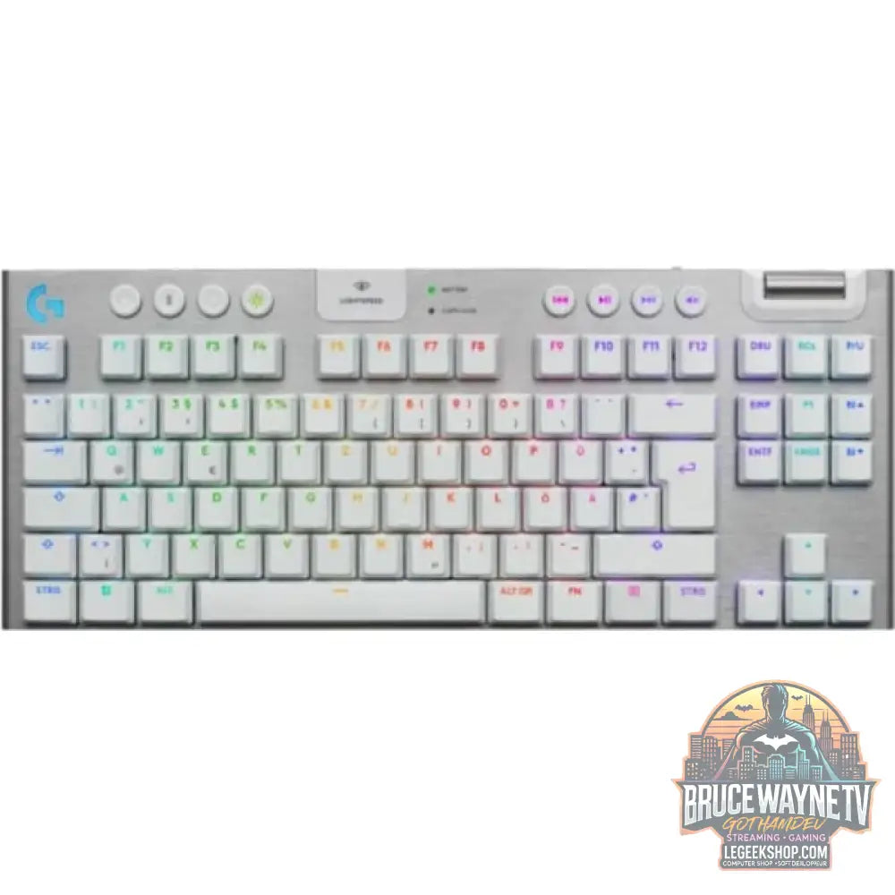 Logitech G915 X LIGHTSPEED TKL, clavier gaming - vue 2
