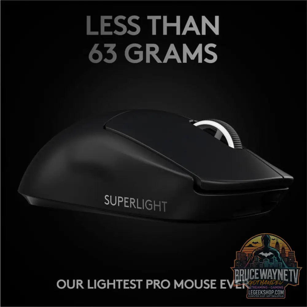 Logitech PRO X SUPERLIGHT, souris gaming - vue 4