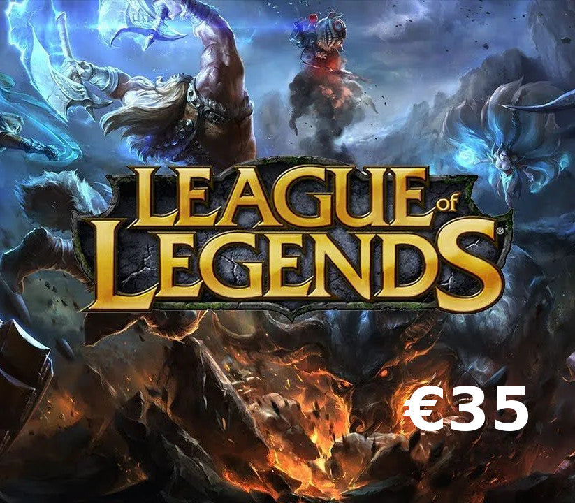 League of Legends 35 EUR Prepaid RP Card