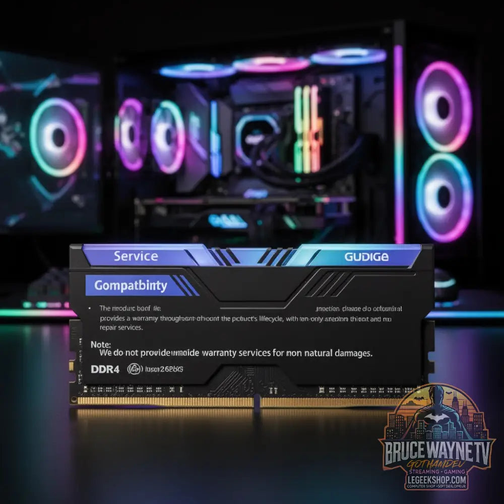 ‌ Mémoire de bureau GUDGA DDR4 RAM… — détail produit geek, vue 20, LeGeekShop