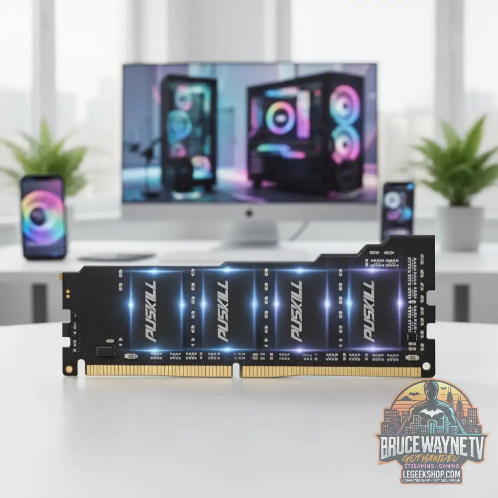 Mémoire RAM PUSKILL RGB DDR3 8GBx2 1600MHz… — Mémoire RAM, vue 10, LeGeekShop