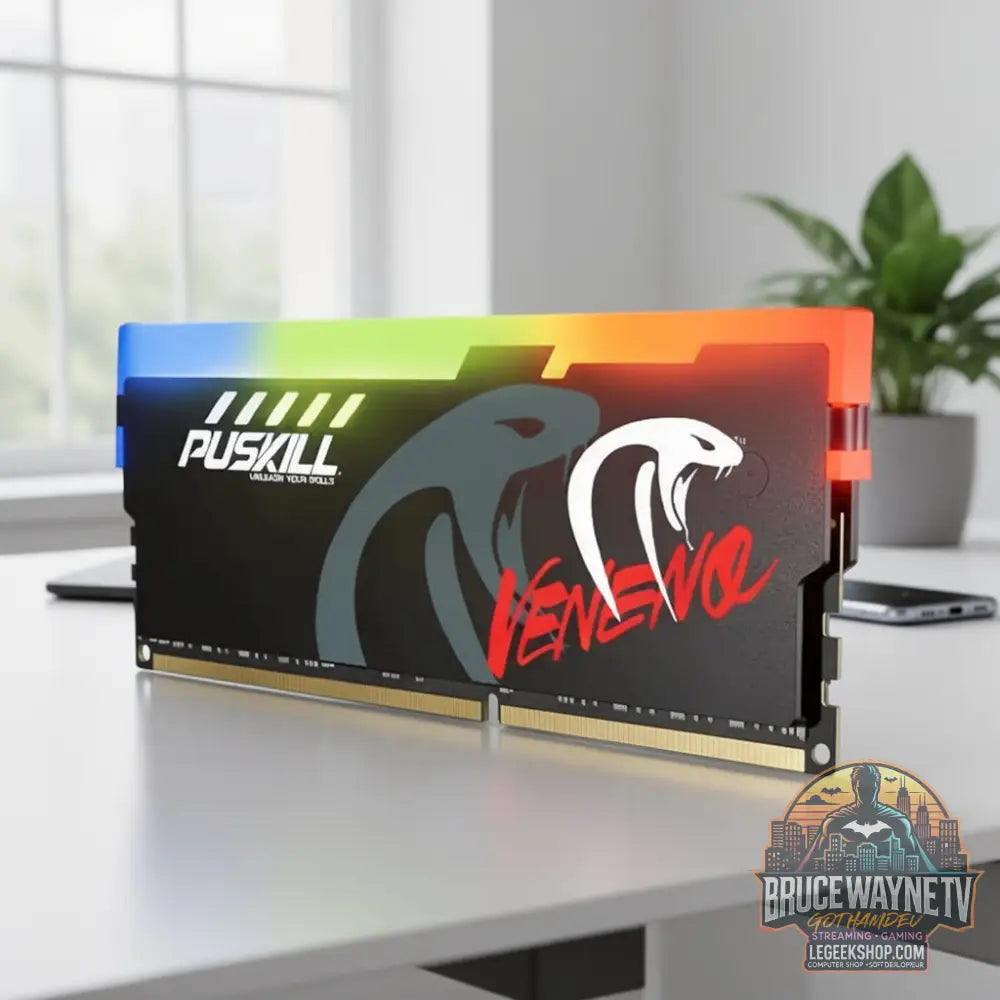 Mémoire RAM PUSKILL RGB DDR3 8GBx2 1600MHz… — Mémoire RAM, vue 4, LeGeekShop