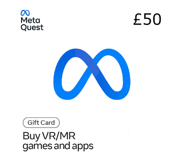 Meta Quest £50 Gift Card
