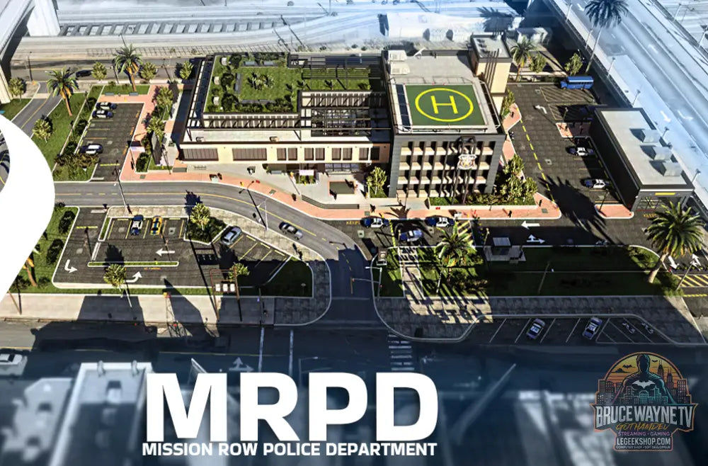 Mission Row Police Department FiveM MLO Open Source GTA V - FiveM MLO