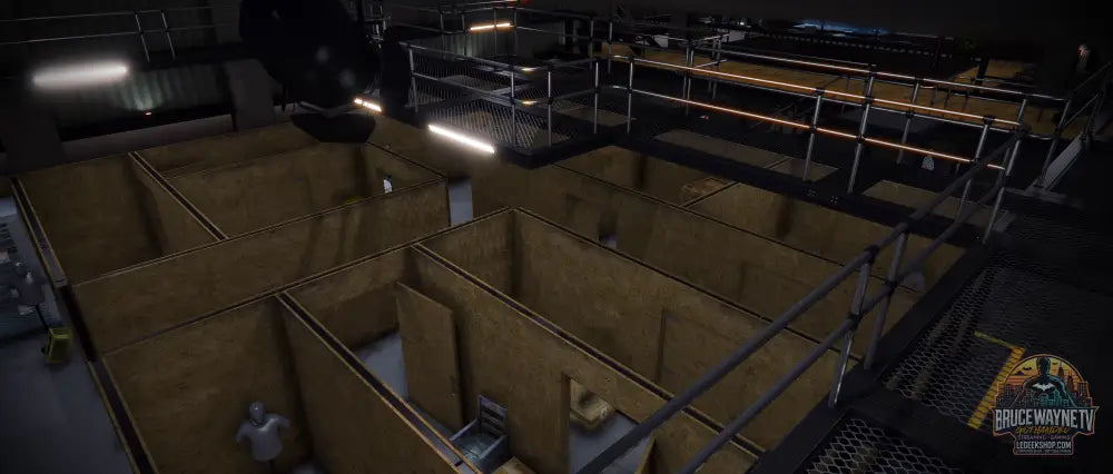 Mission Row Police Department MRPD MLO FiveM - 45 Pieces - SWAT FIB Training - IPL Dynamiques - FiveM MLO