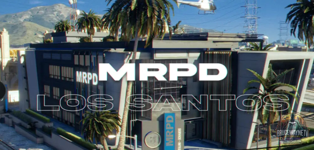 Mission Row Police Department MRPD MLO FiveM - 45 Pieces - SWAT FIB Training - IPL Dynamiques - FiveM MLO