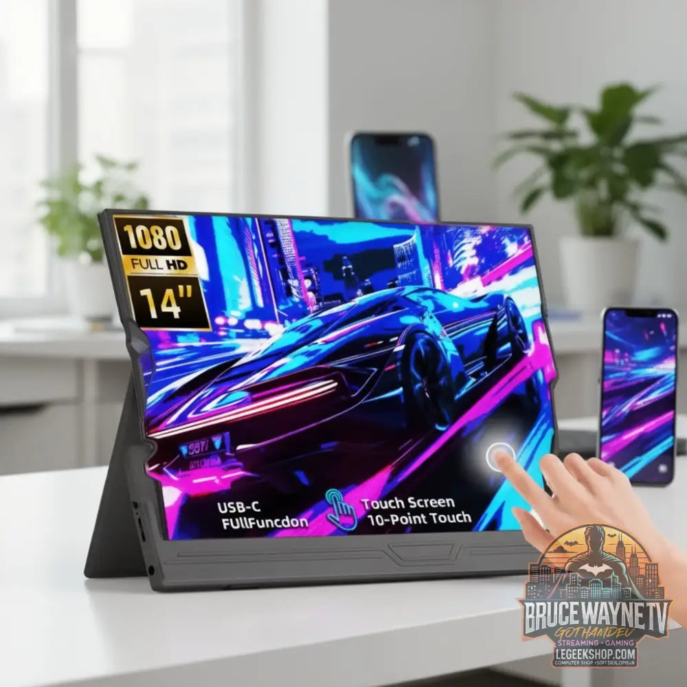 Moniteur Portable — détail produit geek, vue 14, LeGeekShop