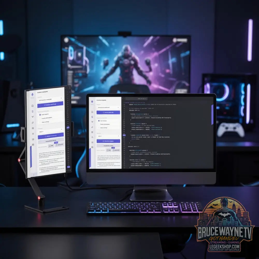 Moniteur — produit geek, vue 8, LeGeekShop
